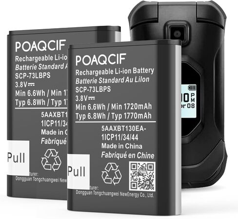 SCP-73LBPS Battery Replacement for Kyocera DuraXV Extreme E4810 Verizon Flip Phone 3.8V Standard Replacement Batteries -1pcs in Kuwait