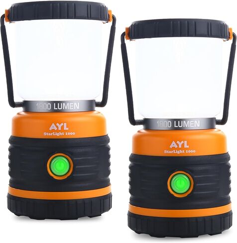 فانوس تخييم LED، مصباح LED يعمل بالبطارية 1800 لومن، 4 أوضاع لمصابيح التخييم، مصباح يدوي مثالي للإعصار، ضوء الطوارئ، العاصفة، انقطاع التيار الكهربائي، مجموعات النجاة، المشي لمسافات طويلة، صيد الأسماك، المنزل والمزيد in Kuwait