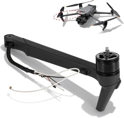 Mavic 3 Pro Motor Arm Assembly Replacement (Rear Right Arm), Compatible with DJI Mavic 3 Pro Drone Spare Parts in Kuwait