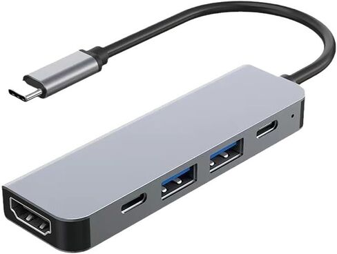USB C Splitter, USB C OTG Adapter,Audio/Data/Video/Charger Adapter with PD 100W for Laptop, iPad Pro, iPad Air 6/5, MacBook, iPhone, Galaxy More in Kuwait