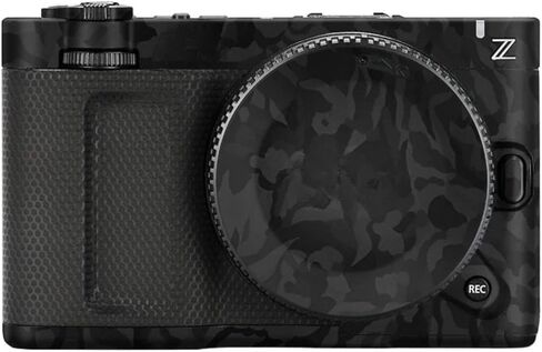 Protective Decal Skin for Nikon ZR Camera — 3M Material, Matte Finish, Full Body Sticker (Shadow Camouflage Black) in Kuwait