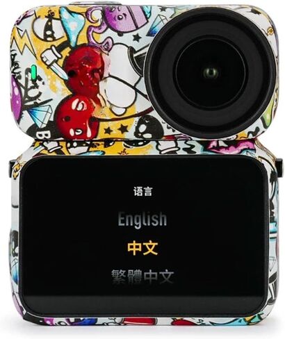 Protective Decal Skin for DJI Osmo Nano — 3M Material, Matte Finish, Full Body Sticker (Contour Line Black) in Kuwait