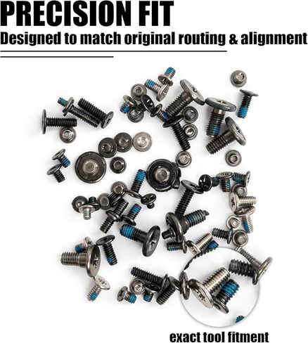Full Screw Set Replacement for iPad 9 9th Gen 10.2 Inch 2021 - Complete Internal Screws Repair Kit with 3 Professional Screwdrivers - Compatible with Model A2602 A2604 A2603 A2605 in Saudi Arabia