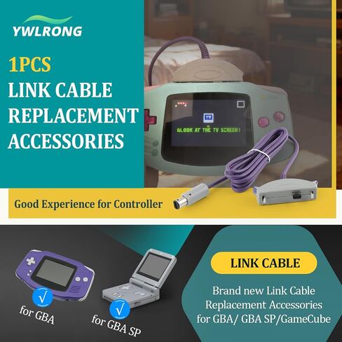 Link Cable for Game Boy Advance/SP Link Cable Replacement for Gamecube Repair Accessories Part in Saudi Arabia