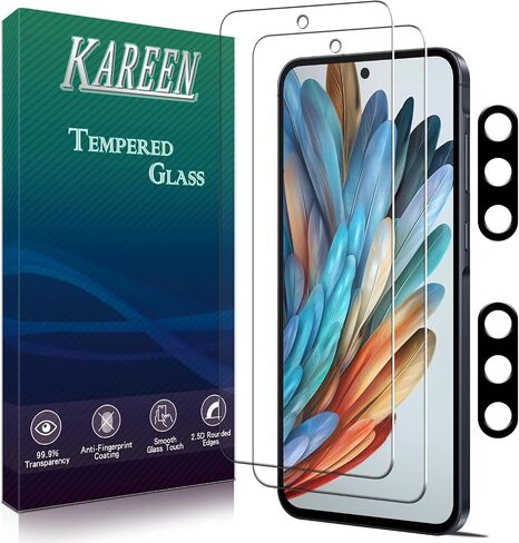 KAREEN Screen Protector for Samsung Galaxy A37 with Camera Lens Protector in Kuwait