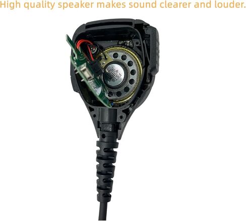 10 Pack PMMN4025A PMMN4025 PMMN4024 PMMN4024A Heavy Duty Speaker Mic Shoulder Microphone for Radio APX4000 APX6000 6000XE APX6500 APX7000 7000XE APX8000 8000XE XPR6350 XPR6550 XPR7350 XPR7550 in Saudi Arabia