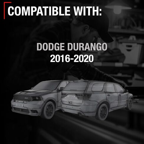 Rear View Backup Camera, Reverse Park Assist - Compatible with 2016-2020 Dodge Durango - OEM 68367610AB, CH1960107 in Saudi Arabia