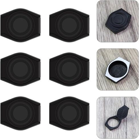 6pcs Webcam Privacy Covers for Desktop Computers, Black ABS in Kuwait