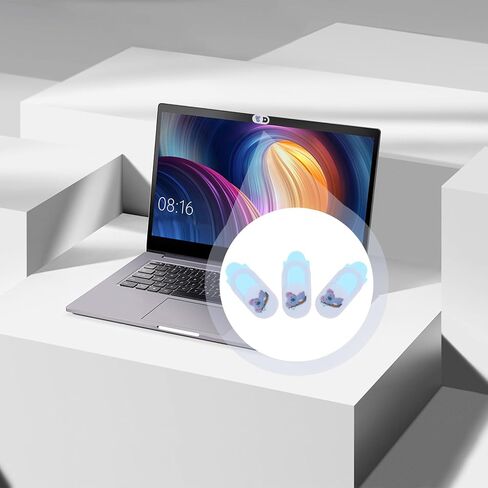 3pcs Webcam Cover Sliders ABS Privacy Protection for Phones Tablets White in Kuwait