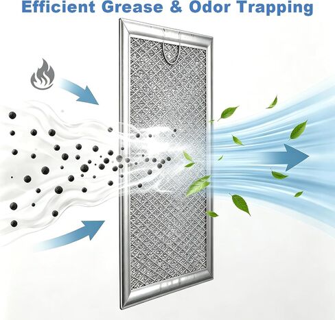 2 Pack Microwave Charcoal & Grease Filters Compatible with GE JVM7195SK6SS in Saudi Arabia