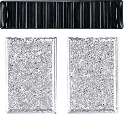 3 Pack Microwave Grease & Charcoal Filter Kit, Compatible with GE Model in Saudi Arabia