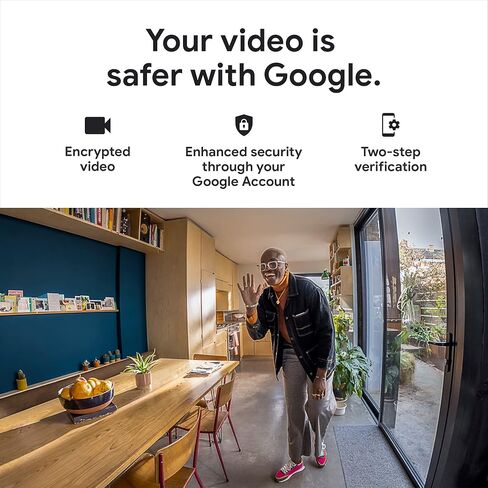 Google Nest Security Cam (Wired) - 2nd Generation - Linen, 1080p, Motion Only (Renewed) in Kuwait