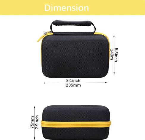 Hard EVA Carrying Case Compatible with NETGEAR Nighthawk Dual-Band WiFi 7 Router RS90, Portable Travel Router Storage Box Protective Organizer with Sturdy Handle (Case Only) in Kuwait