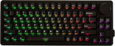 GK GAMAKAY NS75 75% Rapid Trigger Wireless Keyboard with Knob 0.005mm RT in Kuwait