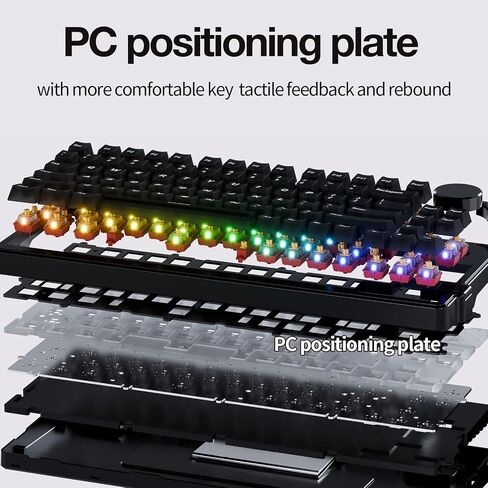 GK GAMAKAY NS75 75% Rapid Trigger Wireless Keyboard with Knob 0.005mm RT in Kuwait
