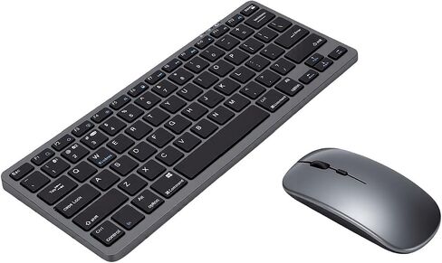 Cryfokt Wireless Keyboard and Mouse Combo, 78-Key Silent Rechargeable in Kuwait