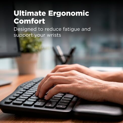 RadioShack Wireless Ergonomic Keyboard & Mouse Set Rechargeable in Kuwait