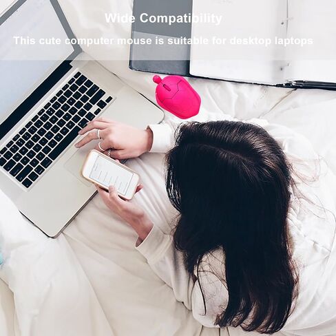 Wireless Mouse Cute Small Animal Turtle Shape Computer Mouse for Laptop Protable Silent USB Optical Cordless Mice 3 Buttons 1600 DPI Travel Mouses for PC Computer MacBook NoteBook Kids Girls Gifts in Saudi Arabia