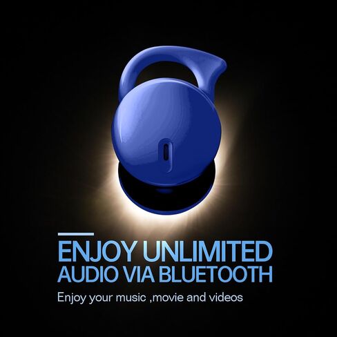 Invisible Sleep Headphones,Sleep Earbuds for Side Sleepers,Small Comfortable Fit Noise Blocking Sleeping Ear Buds,Bluetooth 5.3 Wireless Earbuds, in-Ear Ear Buds for Sleeping, Working (Blue) in Saudi Arabia
