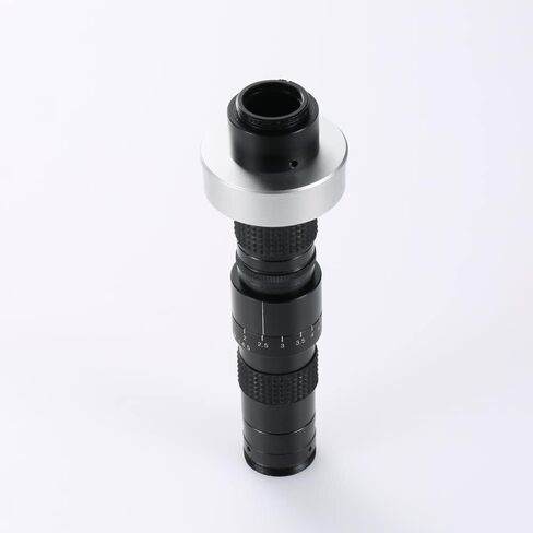 Industrial Electronic Video Microscope Camera Lens 0.7X-4.5X Continuous Zoom Large Depth of Field Adjustment Magnifying Glass in Kuwait