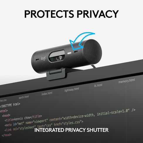 Logitech Brio 505 full HD Webcam in Kuwait