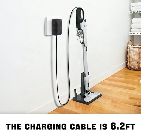 شاحن لمكنسة Shark Vacmop & Ultra Cyclone Pet Pro اللاسلكية، 13.3 فولت متوافق مع Shark VM200 VC200 UM200 UM205 VC205 CH950 CH951 CH955، محول استبدال مكنسة كهربائية لاسلكية ببطارية ليثيوم أيون 10.8 فولت in Kuwait