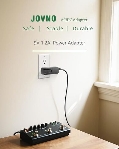 9V DC Power Adapter 1.2A Power Supply Center Negative, DC 9V Power Cord in Kuwait