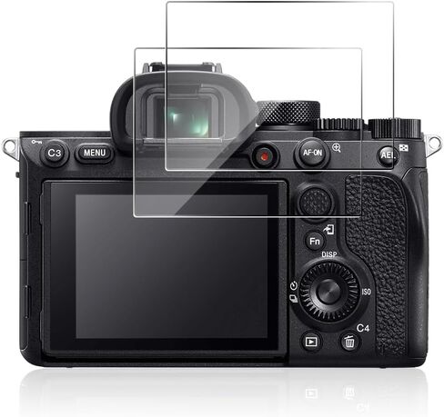 2 Pack Screen Protector for Sony A7R VI, Tempered Glass for Sony A7R6, 9H Hardness, Anti-Scratch, Bubble Free, HD Clarity in Saudi Arabia