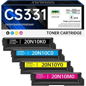 CS331 CX331 Toner Cartridge 4-Pack in Saudi Arabia