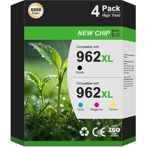 962XL Ink Cartridges Combo Pack Compatible for HP 962XL 9015e 9010 9020 Ink in Saudi Arabia