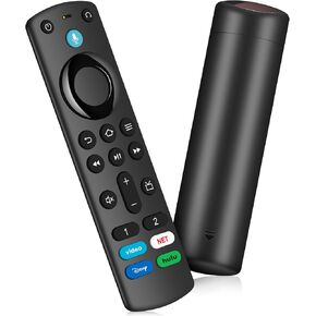 Replacement Remote for All Fire Series, TV Stick (HD, 4K, 4K Max, Lite), TV Cube, for Insignia/Pioneer/Smart TVs with Voice in Kuwait