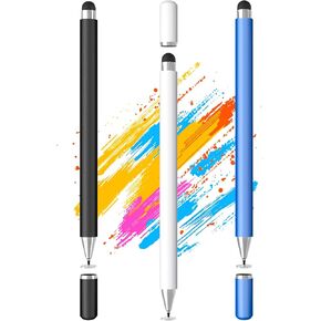 DIGIROOT Stylus Pen for Touchscreen, 2-in-1 Stylist Pens, 3Pcs Stylus in Kuwait