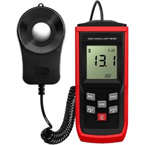 Light Meter, Digital Handheld Light Meter New Split Spring Design FC LUX Conversion TA8131 Illuminometer Flexible Sensor Probe 0-100000 Lux in Saudi Arabia