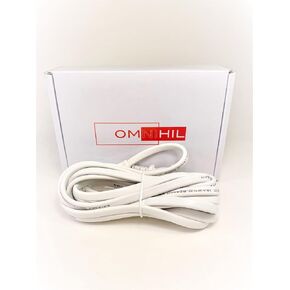 OMNIHIL 10ft White AC Power Cord Compatible with Bose - TV Speaker Bluetooth Soundbar Model:838309-1100 in Kuwait