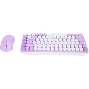 Asixxsix Wireless Keyboard and Mouse Combo, 85 Key in Saudi Arabia