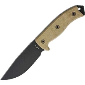 Ontario Knife Company 8667 Rat-5, Plain Edge with Black Nylon Sheath, One Size in Saudi Arabia