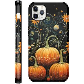 for iPhone 13/14 Cute Halloween Fall Pumpkin Flower Phone Case 6.1" in Kuwait