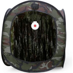 Foldable Portable Airsoft Target with BB Trap, Slingshot Target Box Collection Box, Slingshot Target Box for Hanging or Standing, Reusable Training Hunting Practice Net in Saudi Arabia