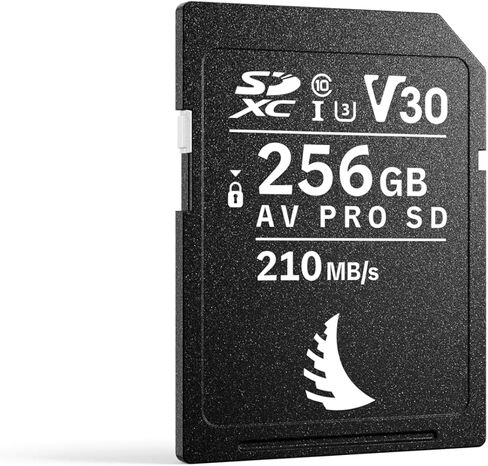 Angelbird AV PRO SD V30 256 GB - SDXC UHS-I Memory Card - up to 8K Video & High-Res Photo - High-Speed Card for Everyday Use, Hobby & Creative Projects in Kuwait