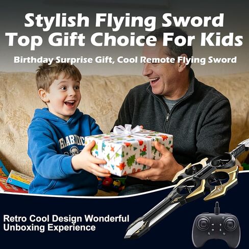 Flying Sword RC Airplane, Flying-Sword Toy, Indoor Foam Stunt Quadcopter Remote Control Drone with Light, 360° Flip, Gravity Sensing, Stunt Roll in Saudi Arabia