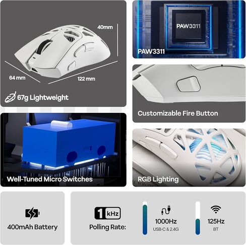 MechLands M108 Silent Office Keyboard with SC620 Gaming Mouse in Kuwait