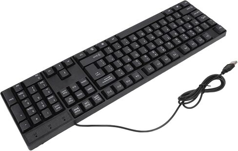 Vikye Wired Keyboard Mouse Set with Ergonomic Design in Kuwait