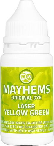 Mayhems - Coolant Dye - Original Series - Intense Colour, UV Flourescent, 15 ml, Yellow Green in Saudi Arabia