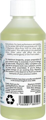 Mayhems - X1 Concentrate PC Coolant - سائل تبريد مياه الكمبيوتر - تبريد سائل، سلسلة صديقة للبيئة، 250 مل، Cosmic Nebula Indigo in Kuwait