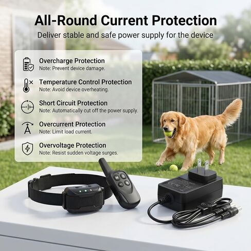 10V Charger for Dogtra Remote Training Collar Compatible with Dogtra 1900S 1902S 2300NCP 2500B 3500NCP 3502NCP Remote Trainer Collar for Replacement HK-AJ-100A150-US AC/DC Power Cord Adapter in Kuwait