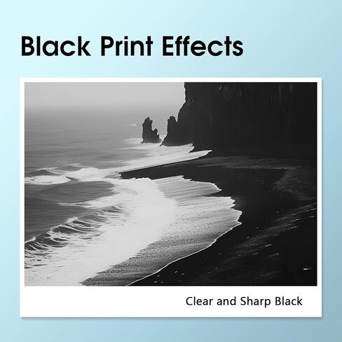 923e 923XL Black Replacement for HP 923 Black Ink Cartridgs for HP printers in Saudi Arabia