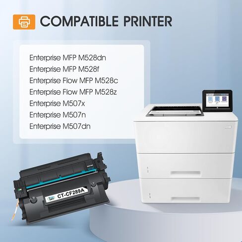 CF289A 89A Black Toner Cartridge M507 for HP 89X CF289X 2 Pack in Kuwait