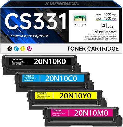 CS331 CX331 Toner Cartridge 4-Pack in Saudi Arabia