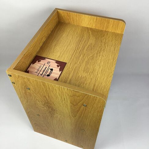 Aurveo Furniture, Double‑Tier Wood Organizer Shelf for Desktop Countertop Household Storage in Kuwait