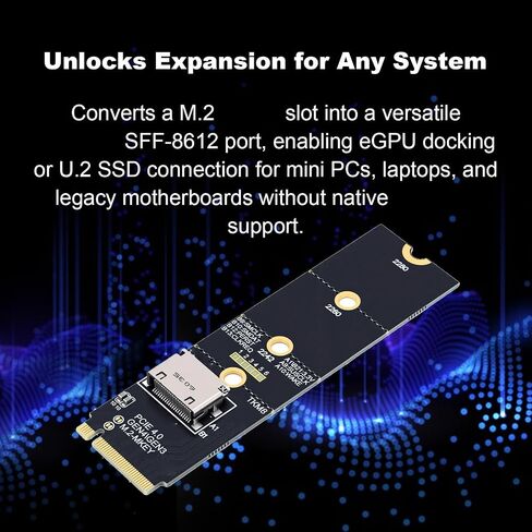 M.2 NVMe to OCuLink PCIe 4.0 Adapter in Kuwait